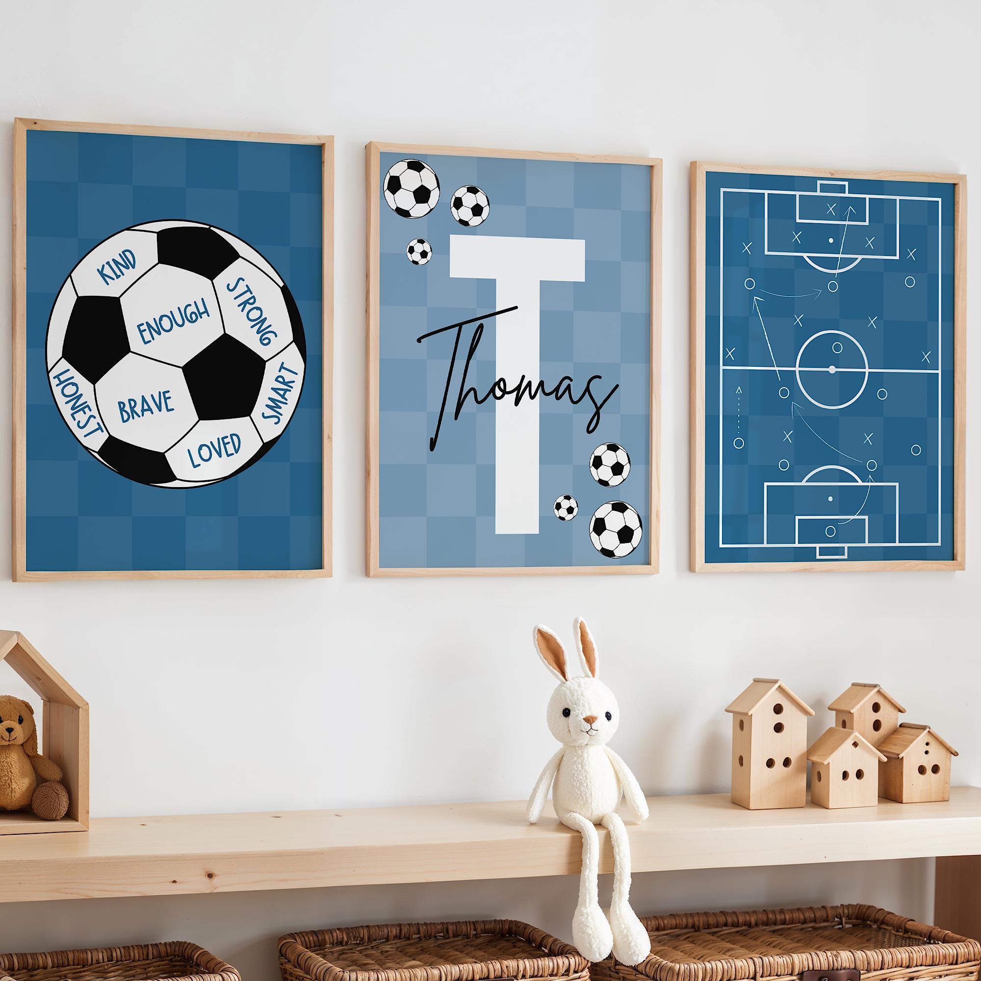 Photography Nature - Custom Soccer Wall Art Set Affirmation
