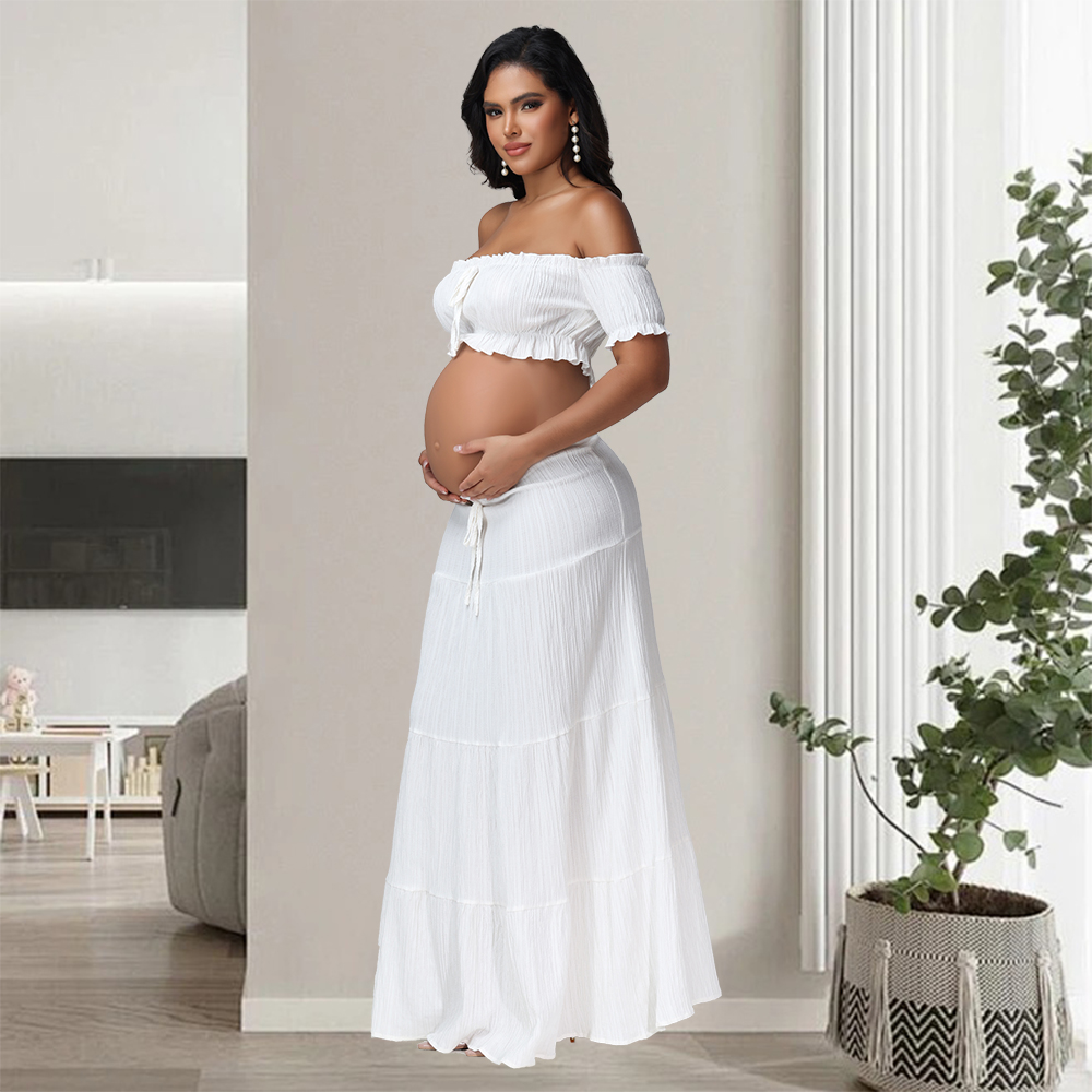 Photography Youtube - Maternity Photography Dress Sets 2Pc Sexy