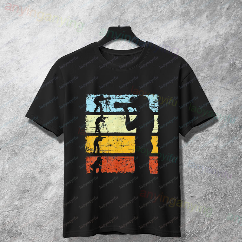 Photography Graphic Design - Retro Camera & Film Photography Design