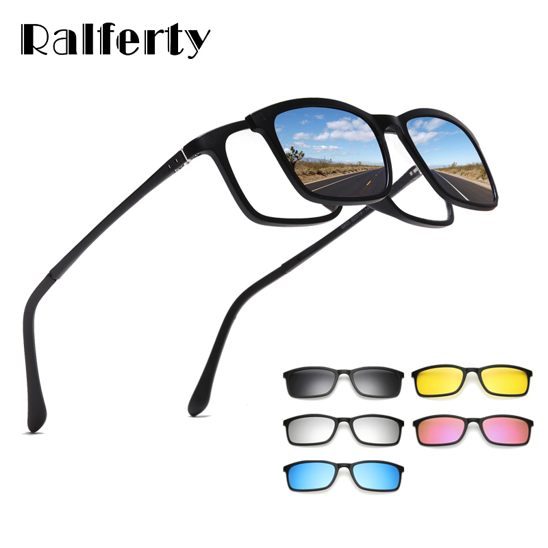 Reflector 5 In 1 - Ralferty Polarized Sunglasses Men Women 5