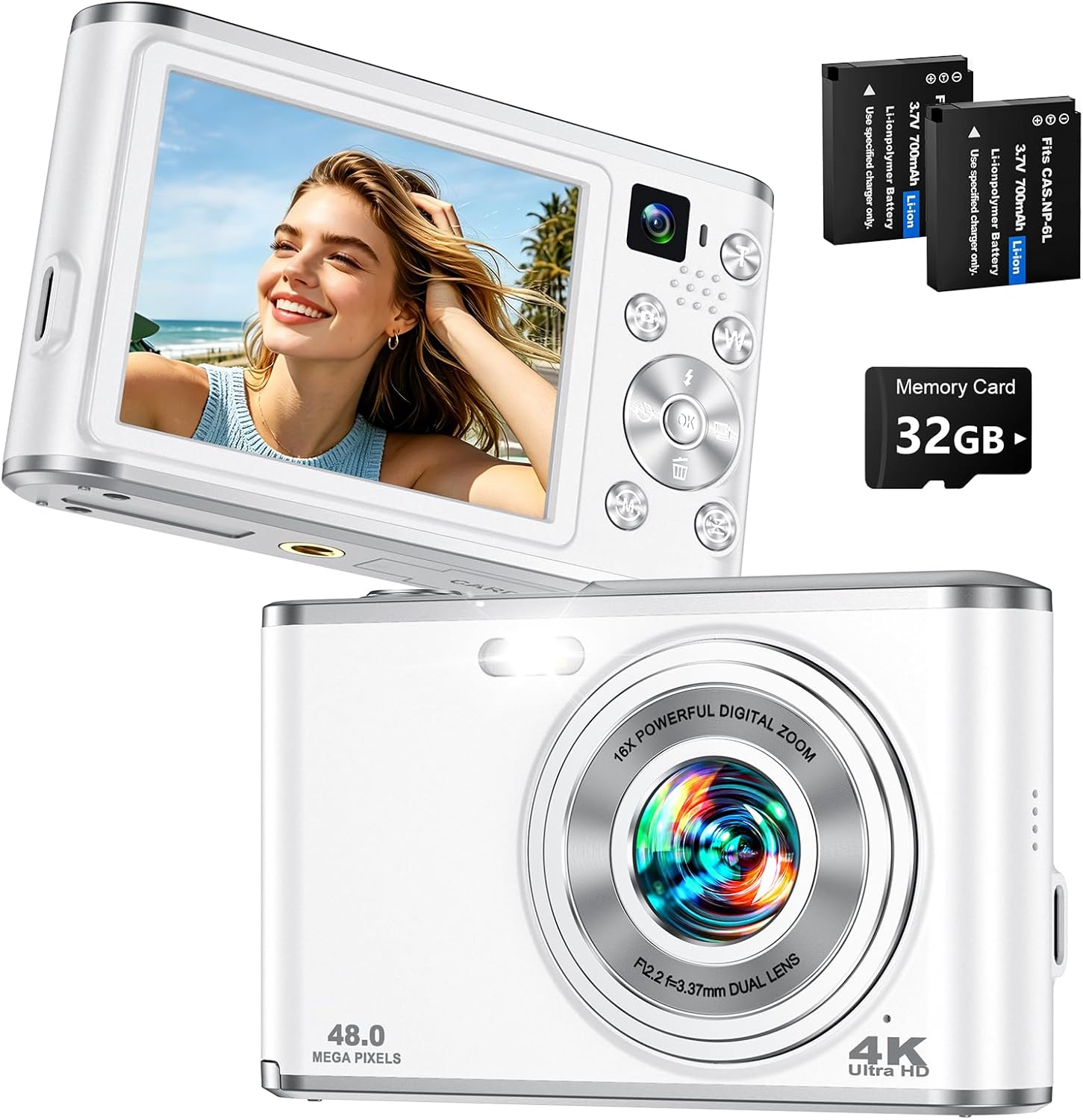 Photography Youtube - 4K Digital Camera for Vlogging and