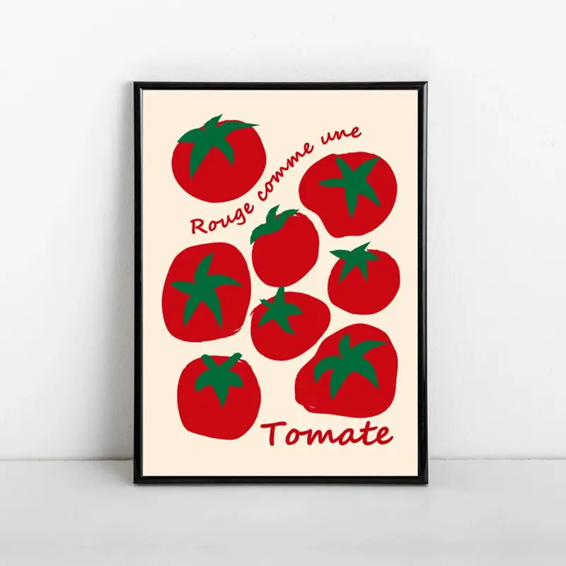 Modern Colorful Red Tomatoes W - Photography Hobby 评论和价格