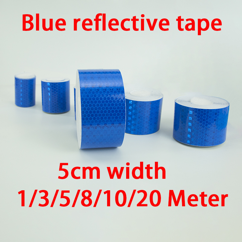 1pcs 5cm 1/3/5/8/10/20m Blue R - Reflector 5 In 1 评论和价格