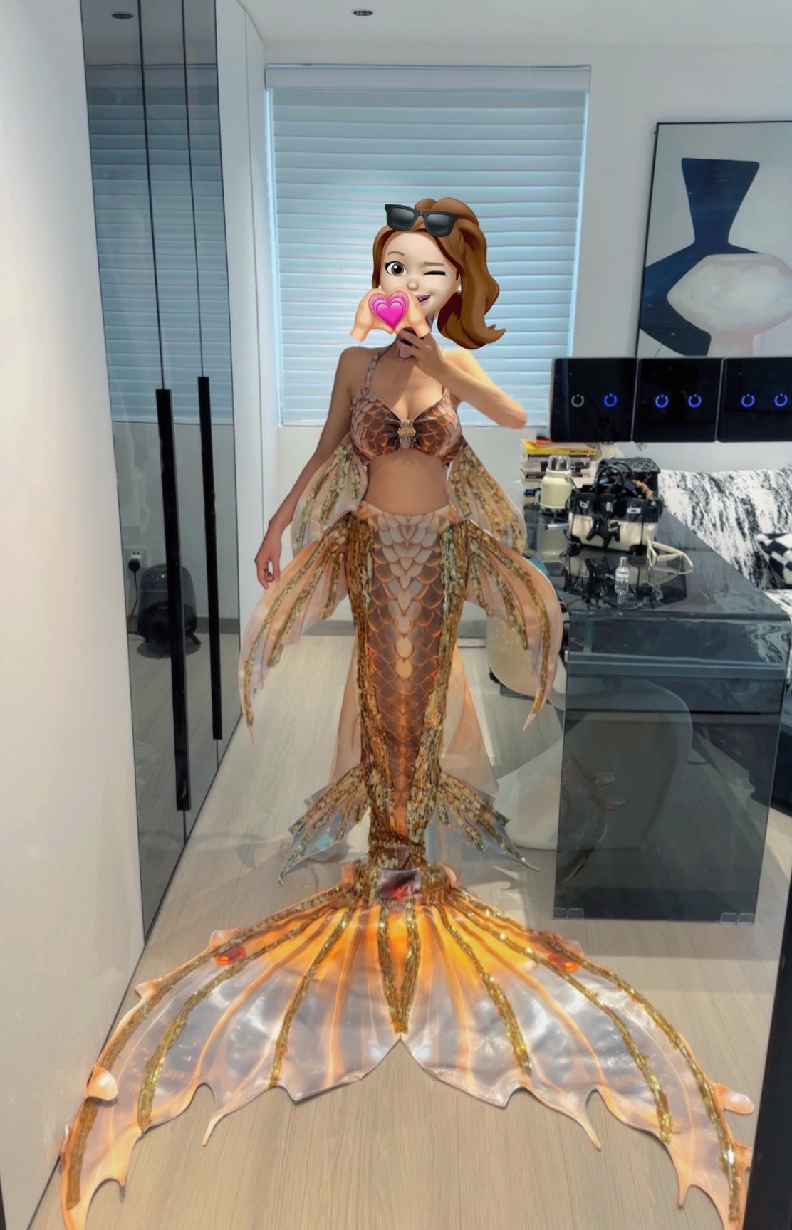 New Hot Stamping Mermaid Swims - Photography Youtube 评论和价格