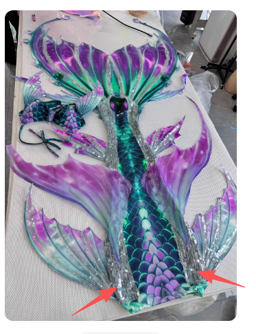 New Hot Stamping Mermaid Swims - Photography Youtube 评论和价格