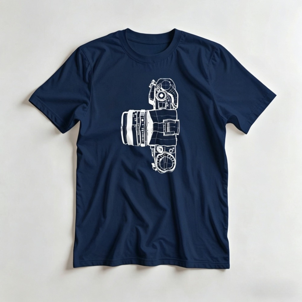 Vintage Camera T-Shirt Photogr - Photography Graphic Design 评论和价格
