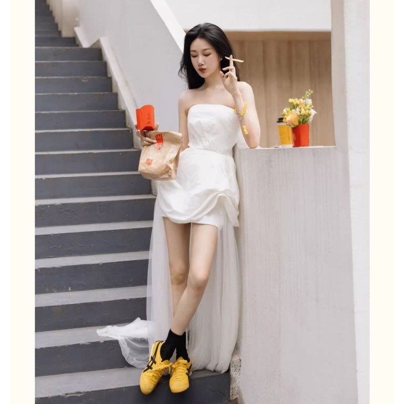 French White Strapless Morning - Photography Nature 评论和价格