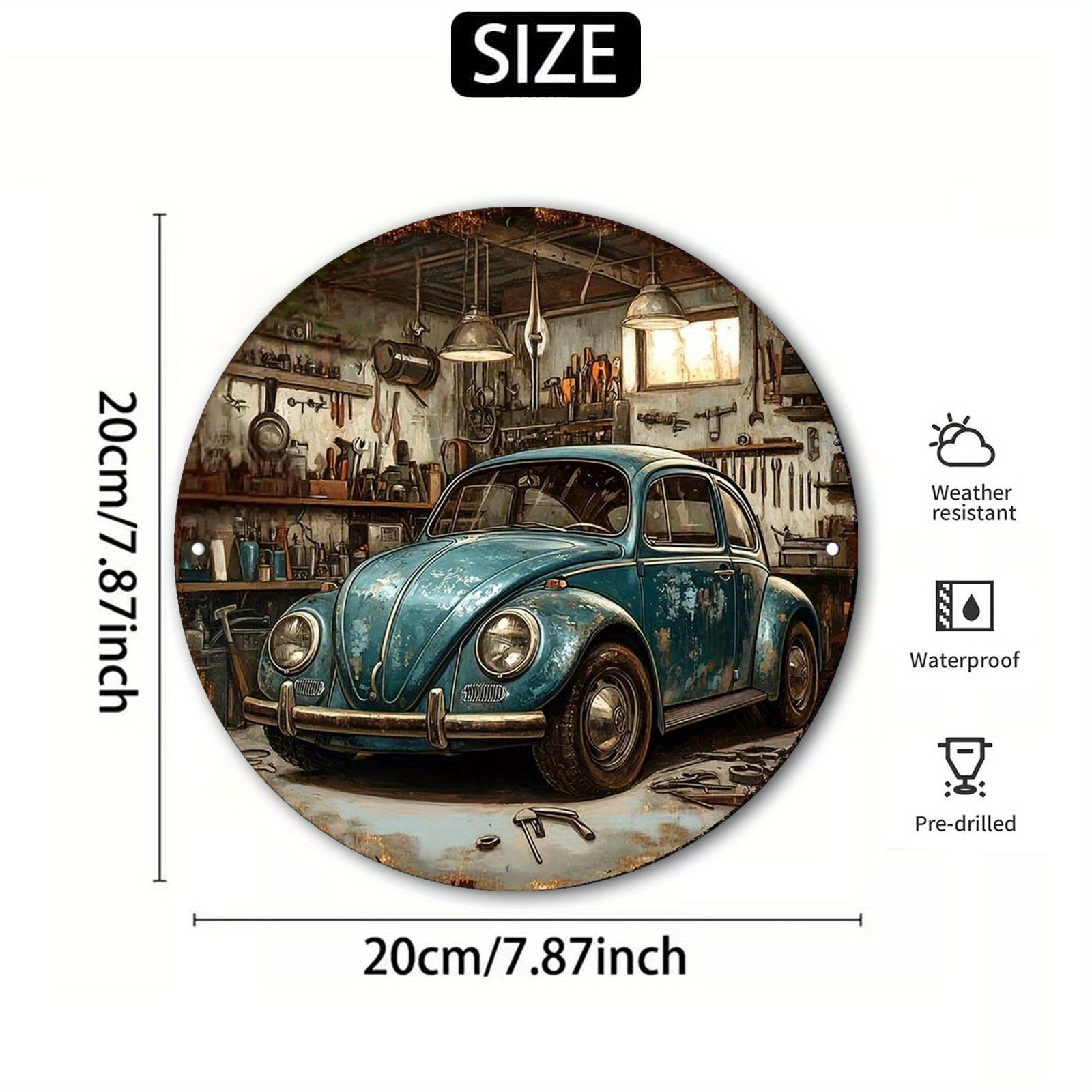 2D Flat, 2D Flat Round Metal S - Photography Nature 评论和价格