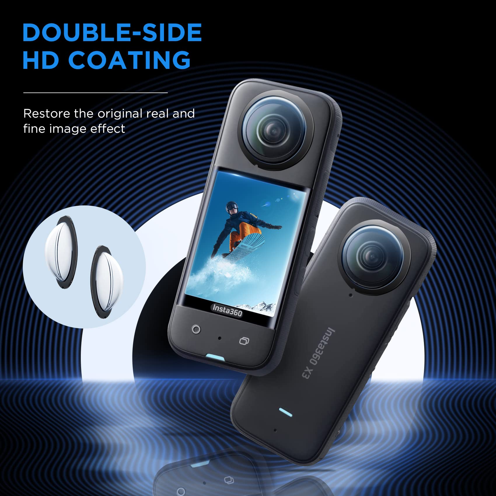 Lens Guard for Insta360 X3 Acc - Insta360 Camera X3 评论和价格