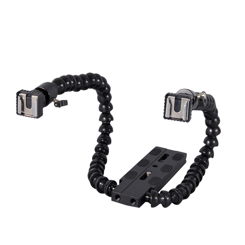 Flexible Dual Arm Hot Shoe Fla - Photography Ratio 评论和价格