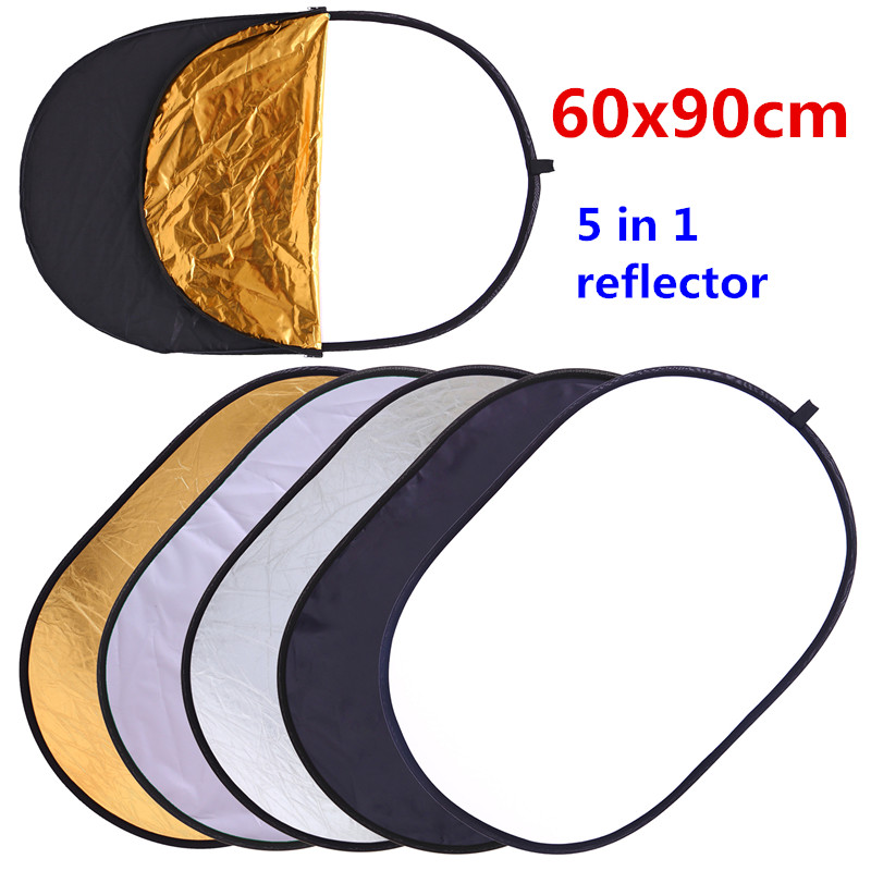 RYH 60x90cm 24''x35'' 5 in 1 M - Reflector 5 In 1 评论和价格