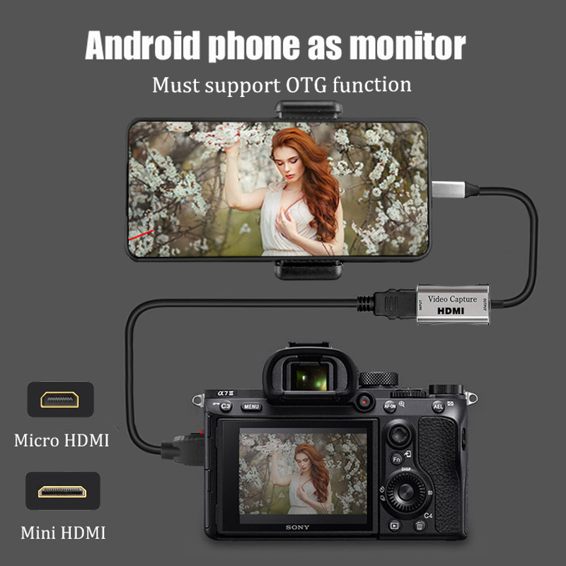 HDMI Adapter 4K Video Capture  - Photography Youtube 评论和价格