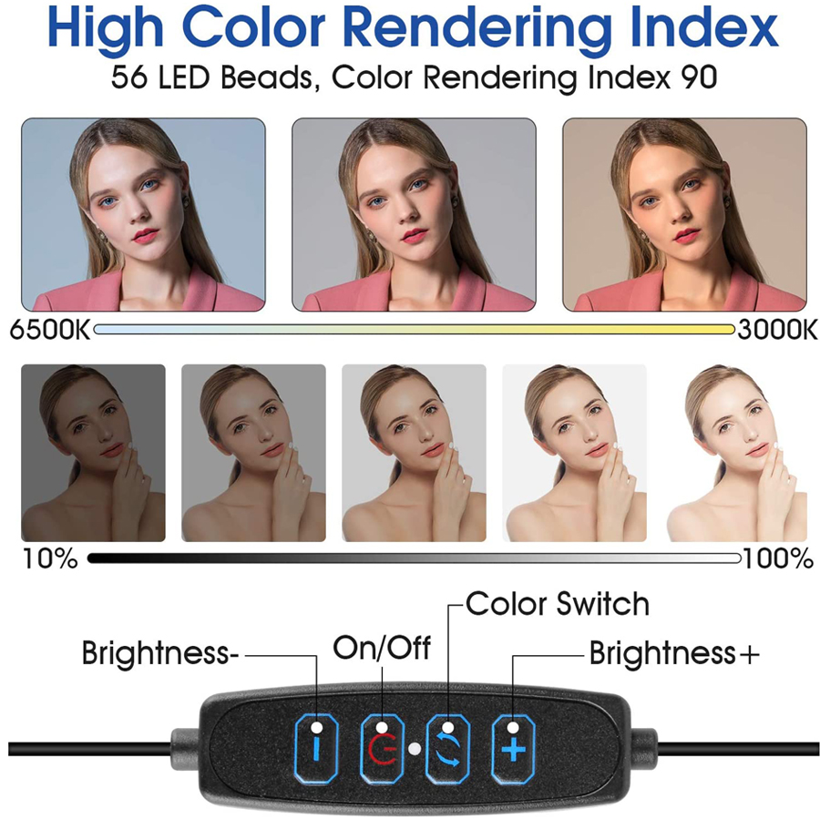 16cm LED Video Light with Stan - Photography Youtube 评论和价格