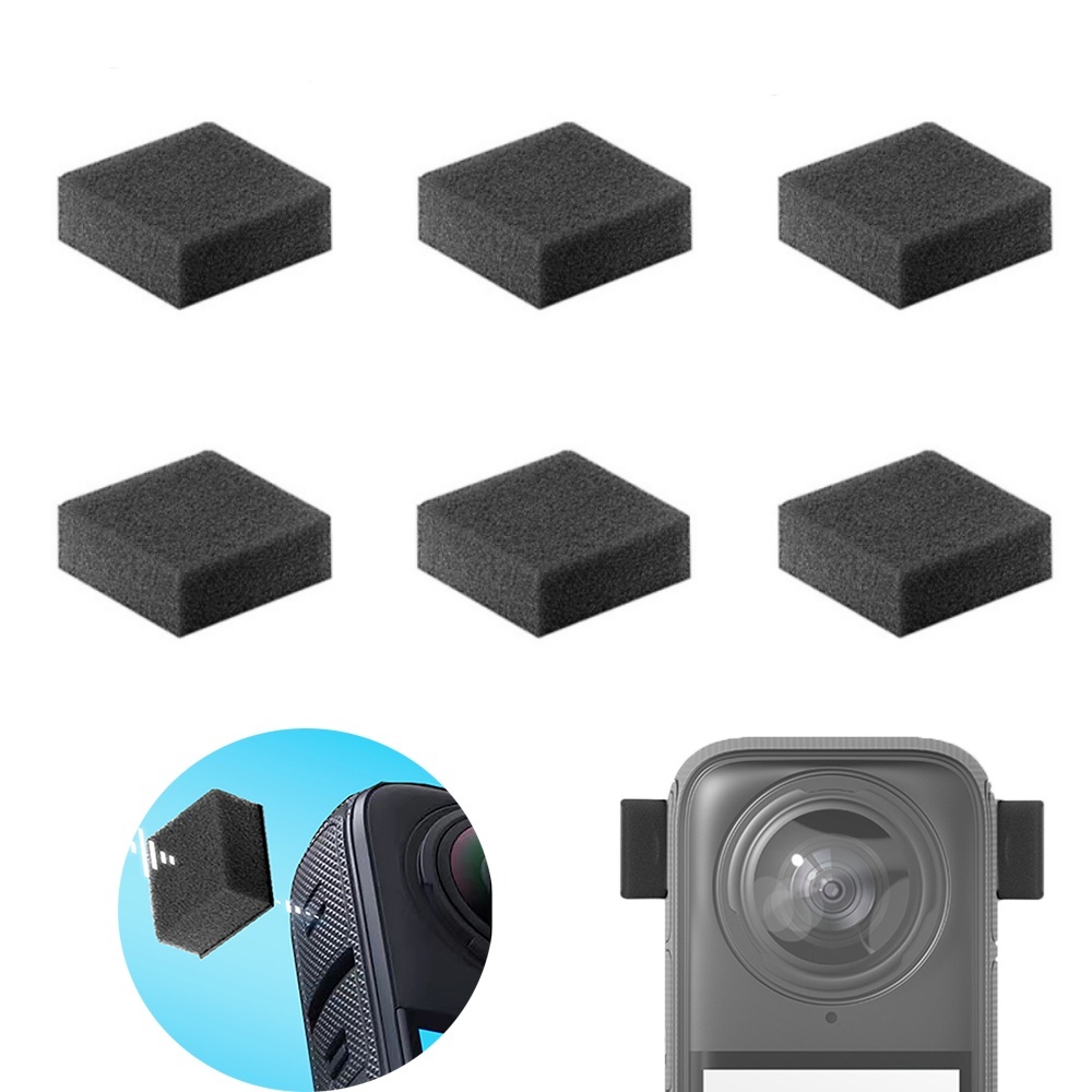 6Pcs Mic Windscreen For Insta3 - Insta360 Camera X3 评论和价格