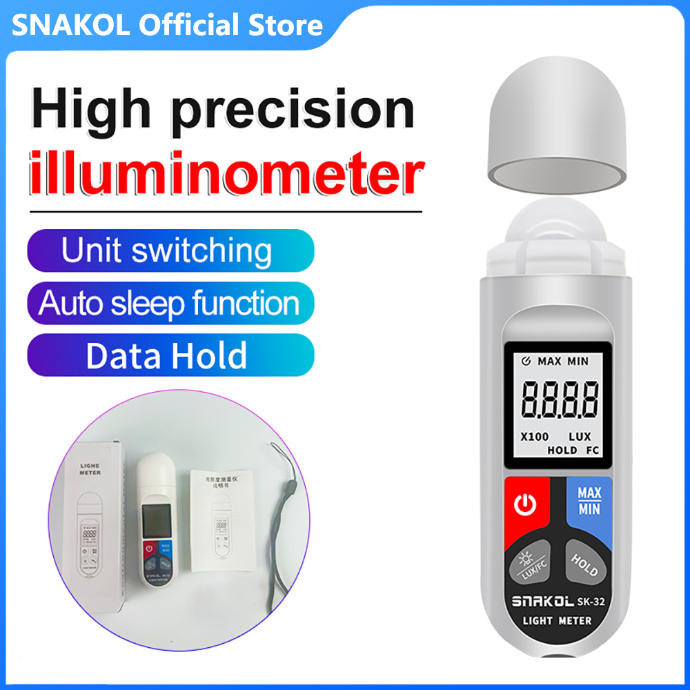 SK-32 Digital Illuminance Mete - Photography Ratio 评论和价格