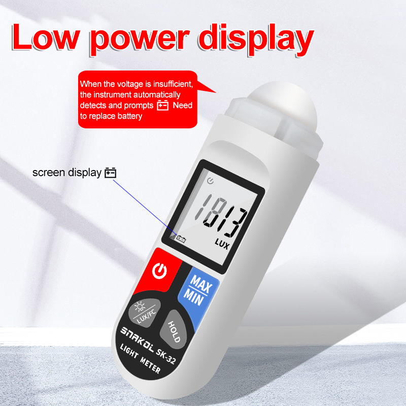 SK-32 Digital Illuminance Mete - Photography Ratio 评论和价格
