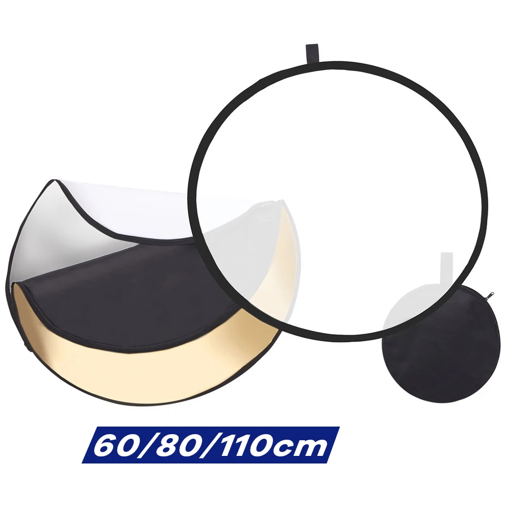 60/80/110cm 5-in-1 Collapsible - Reflector 5 In 1 评论和价格