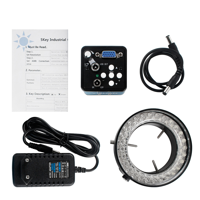 13MP VGA Video Microscope Came - Photography Ratio 评论和价格