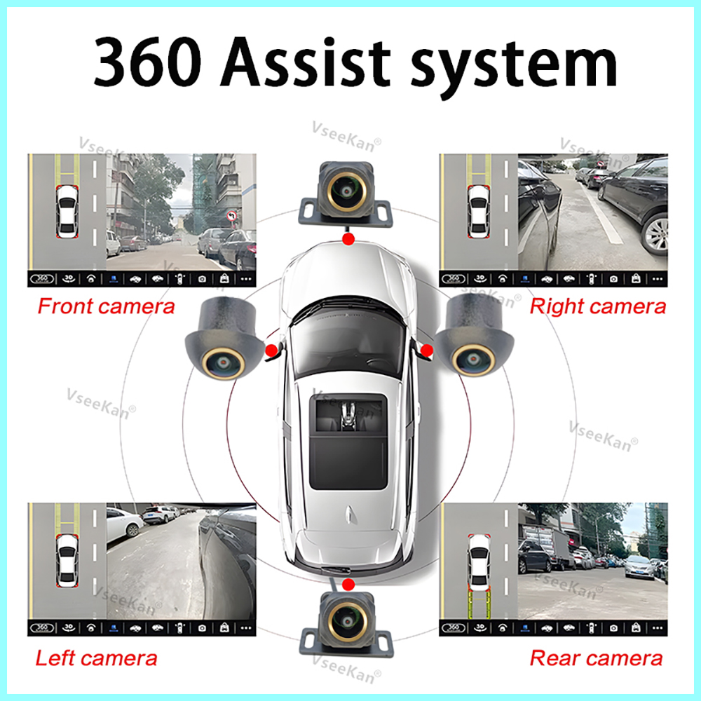 HD 3D 360 Degree Car Camera AH - Photography Ratio 评论和价格