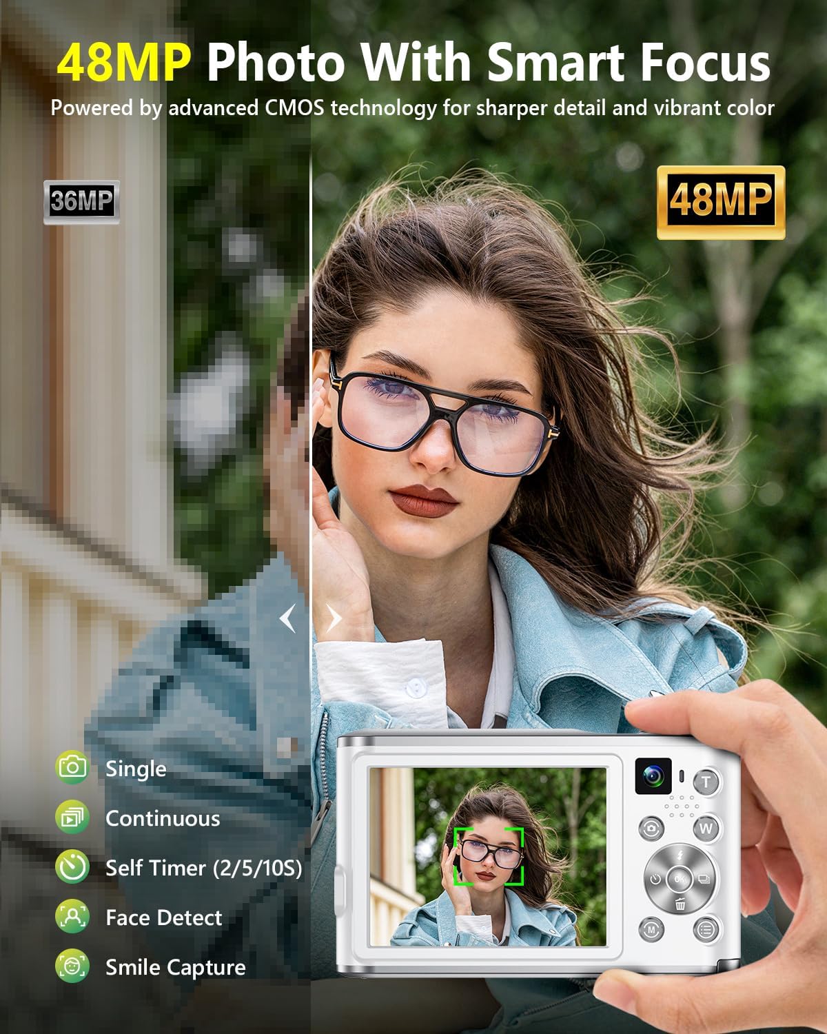 4K Digital Camera for Vlogging - Photography Youtube 评论和价格