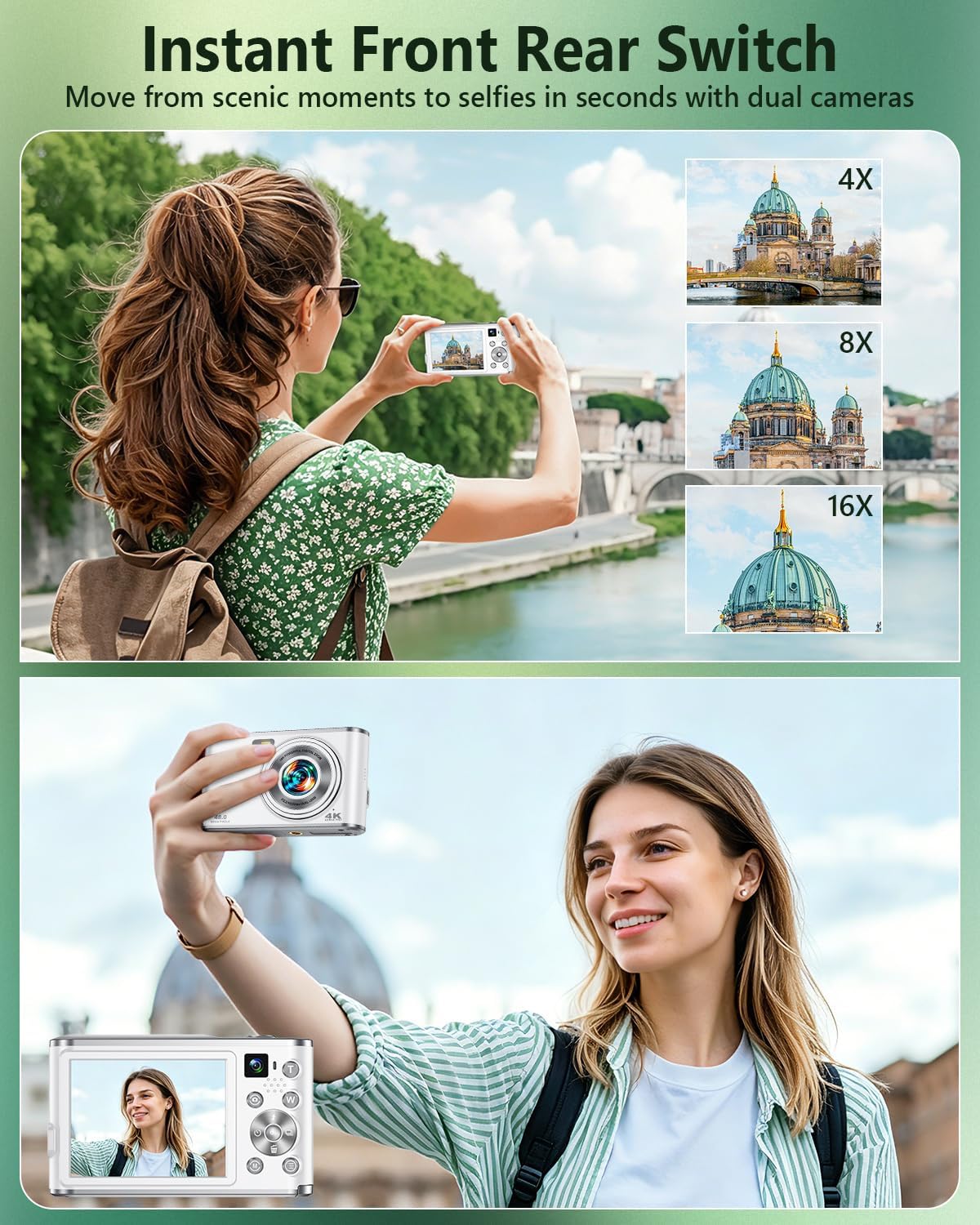 4K Digital Camera for Vlogging - Photography Youtube 评论和价格