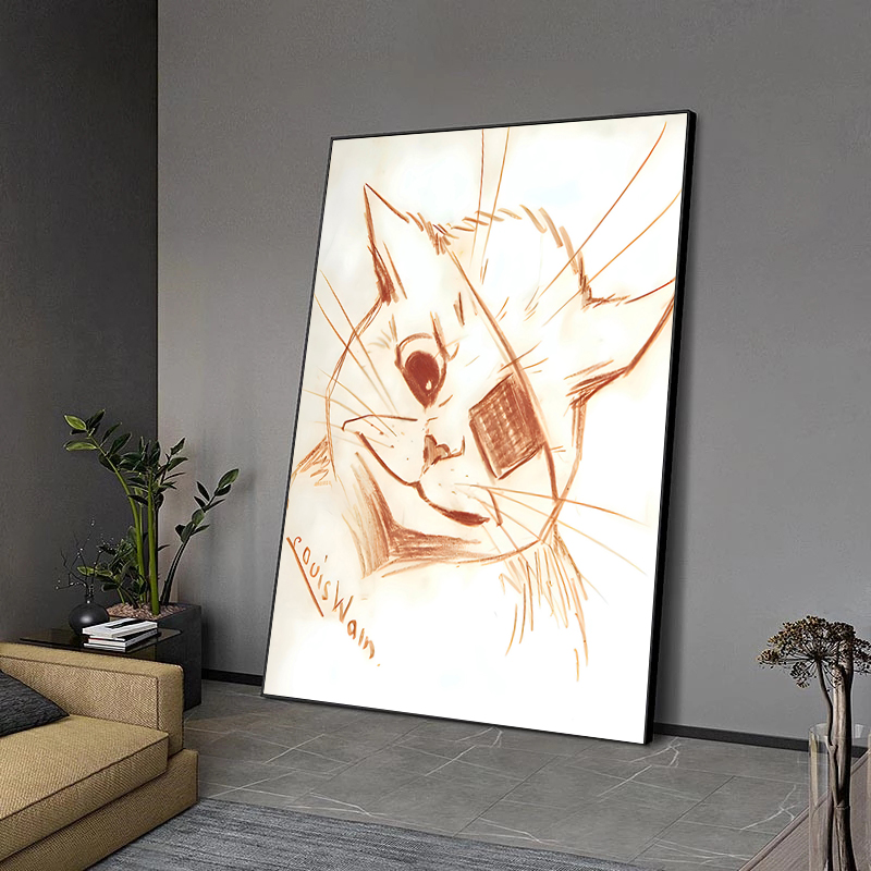 Louis Wain Illustration Exhibi - Photography Nature 评论和价格