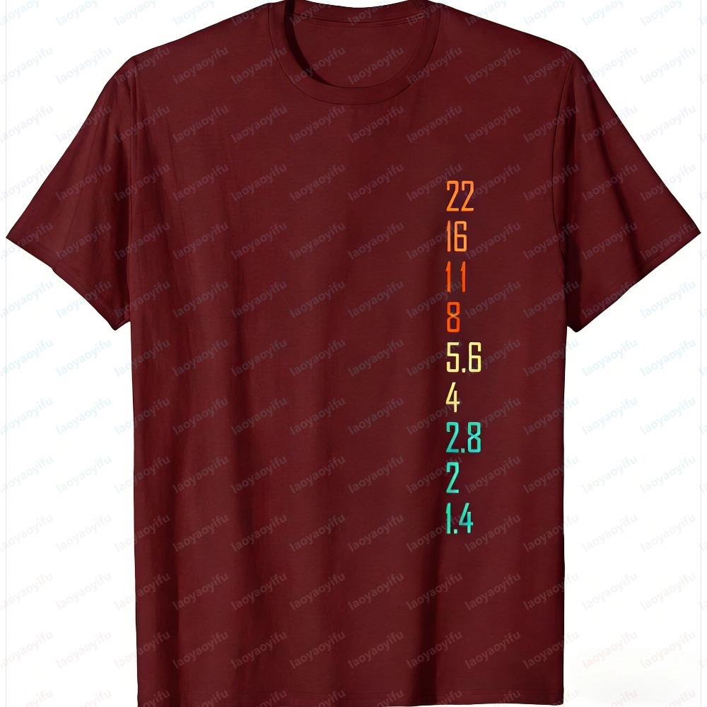 Ashion Men T-Shirt Summer Shor - Photography Graphic Design 评论和价格